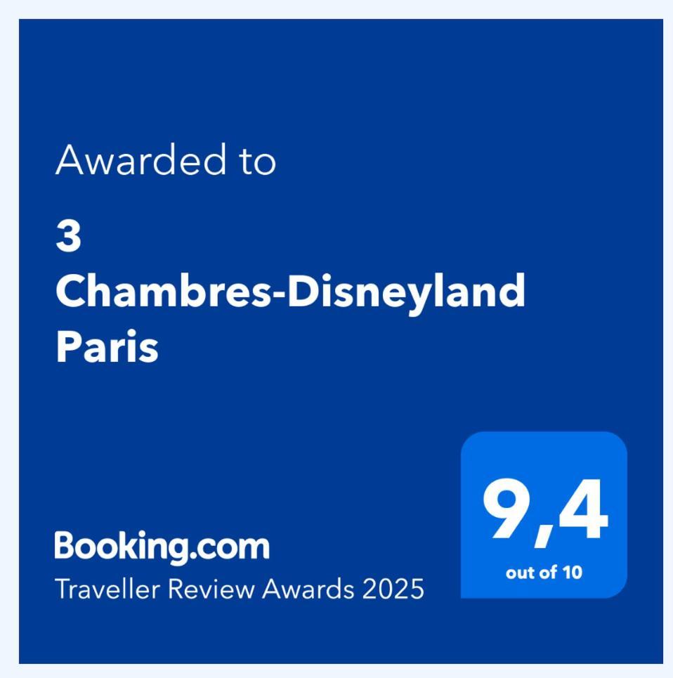 3 Chambres-Disneyland Paris Saint-Thibault-des-Vignes Exterior foto